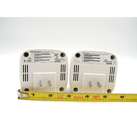 Lot of 2 Netgear AC750 Wifi Range Extender Model EX3110 White Wireless Range Ext - Picture 7 of 7